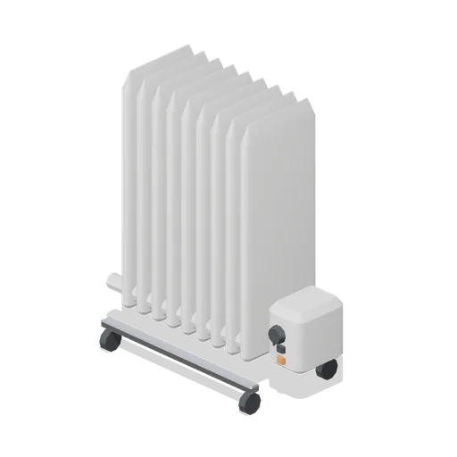 Oil filled portable radiator (Home Appliances and Utility Room)