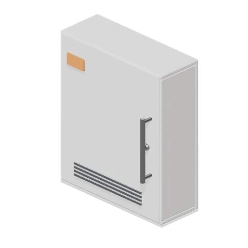 Meter and consumer unit cupboard (Home Appliances and Utility Room)