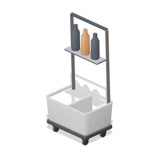 Cleaning caddy trolley (Home Appliances and Utility Room)