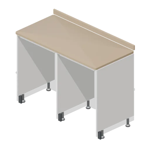 Appliance housing frame, two 600 bays (Home Appliances and Utility Room)