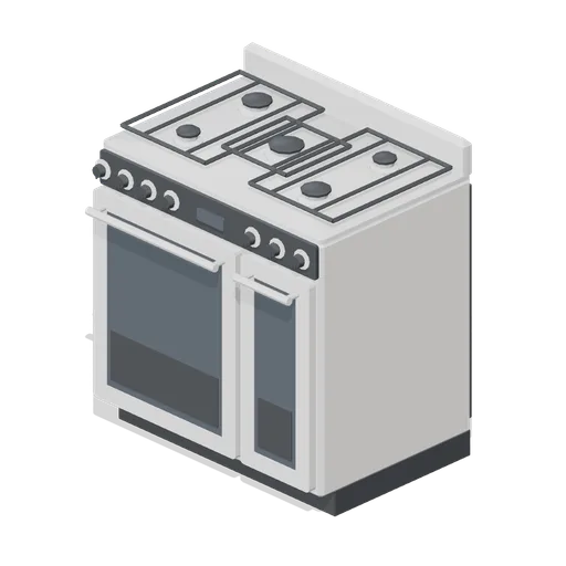 Freestanding range cooker 900, cream enamel (Home Appliances and Utility Room)