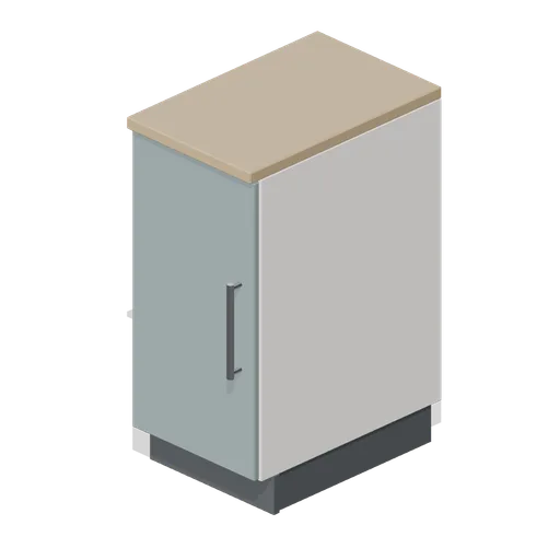Kitchen base unit 400 (Fitted Kitchen and Bathroom Builder)