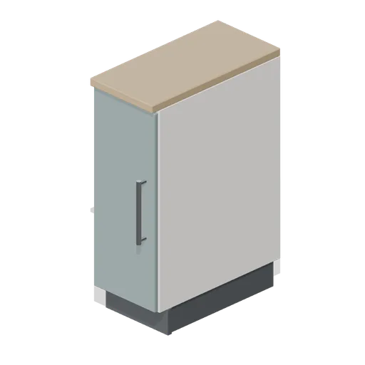 Kitchen pull out larder base 300 (Fitted Kitchen and Bathroom Builder)