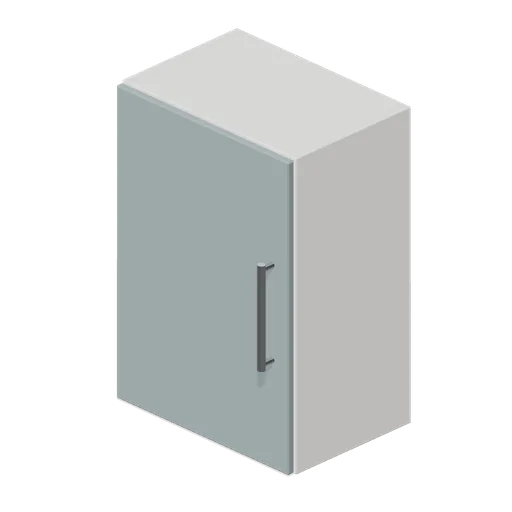 Kitchen wall unit 500 (Fitted Kitchen and Bathroom Builder)