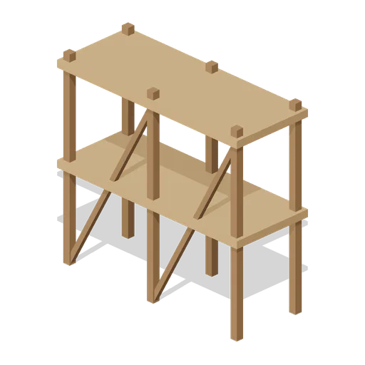 Construction Scaffold (Medieval RTS Faction Buildings)