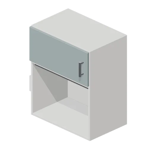 Kitchen appliance shelf wall unit 600 (Fitted Kitchen and Bathroom Builder)