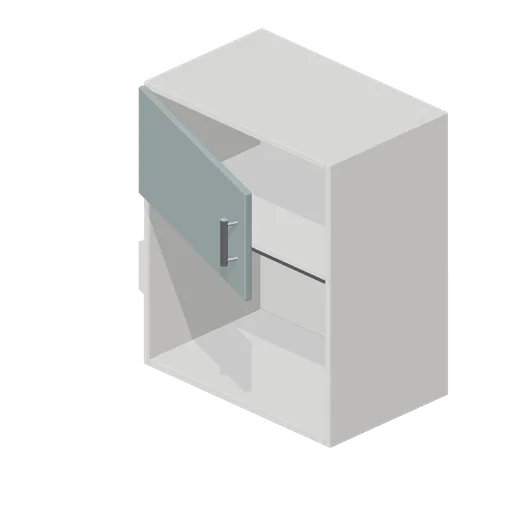 Kitchen appliance shelf wall unit 600 (Fitted Kitchen and Bathroom Builder)