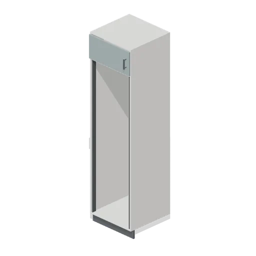 Kitchen integrated fridge housing 600 (Fitted Kitchen and Bathroom Builder)