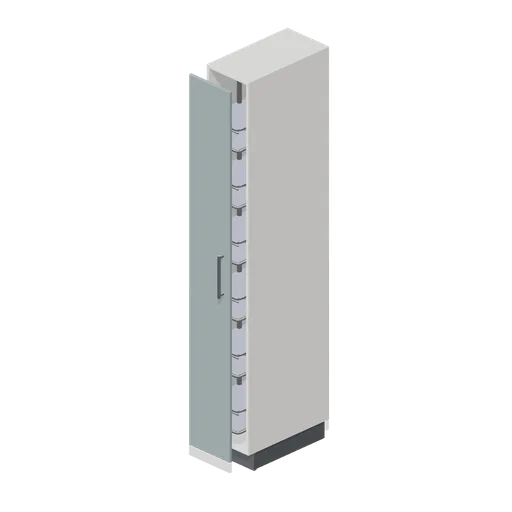 Kitchen tall pull out unit 300 (Fitted Kitchen and Bathroom Builder)