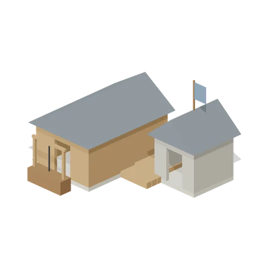 Sawmill Upgraded (Medieval RTS Faction Buildings)
