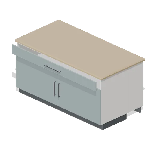 Kitchen island 1800 (Fitted Kitchen and Bathroom Builder)