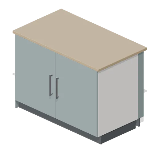 Kitchen peninsula return 1200 (Fitted Kitchen and Bathroom Builder)