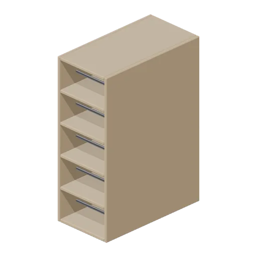 Kitchen wine rack insert 300 (Fitted Kitchen and Bathroom Builder)
