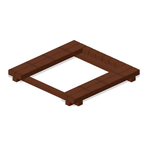 Floor Stairwell Frame (Modular Survival Base Builder)