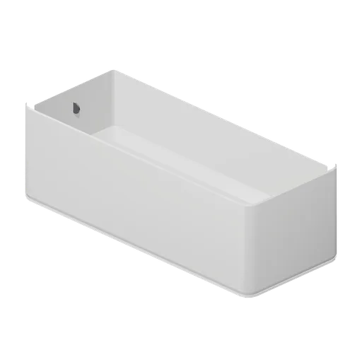 Single ended bath 1700 (Fitted Kitchen and Bathroom Builder)