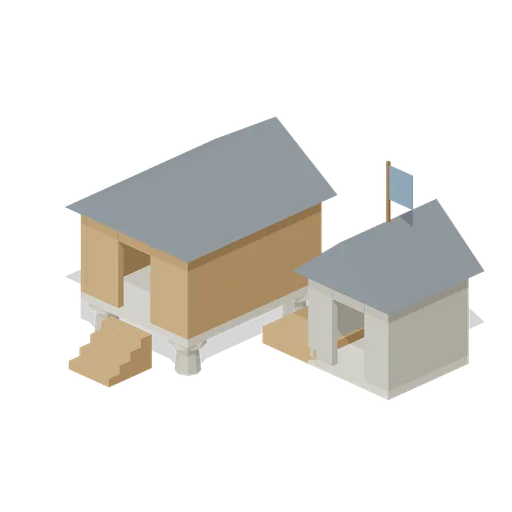 Granary Upgraded (Medieval RTS Faction Buildings)
