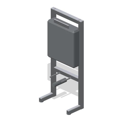 Concealed cistern support frame (Fitted Kitchen and Bathroom Builder)