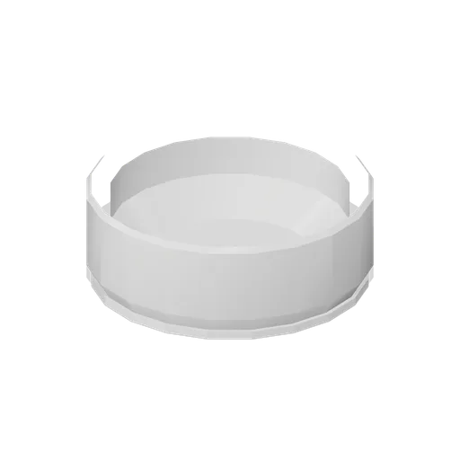 Round countertop basin 420 (Fitted Kitchen and Bathroom Builder)
