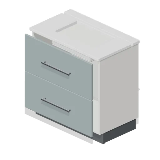 Bathroom vanity unit 800 (Fitted Kitchen and Bathroom Builder)