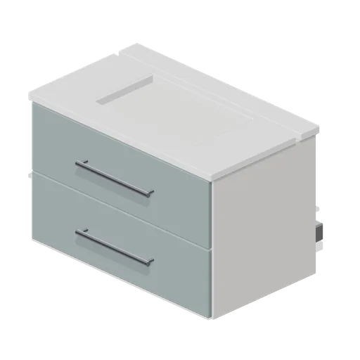 Bathroom wall hung vanity 800 (Fitted Kitchen and Bathroom Builder)