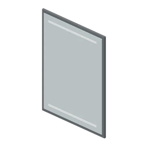 Bathroom mirror with light (Fitted Kitchen and Bathroom Builder)