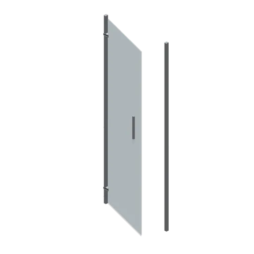 Pivot shower door 760 (Fitted Kitchen and Bathroom Builder)