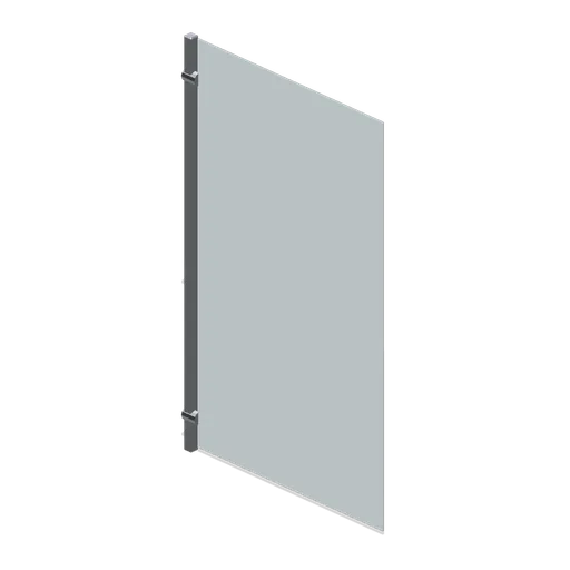 Bath shower screen 800 (Fitted Kitchen and Bathroom Builder)