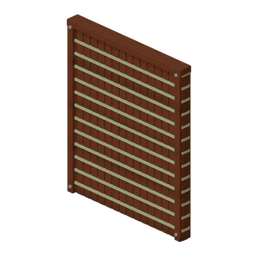 Wall Wattle Panel (Modular Survival Base Builder)
