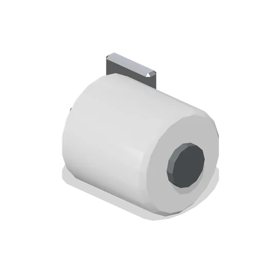 Toilet roll holder (Fitted Kitchen and Bathroom Builder)