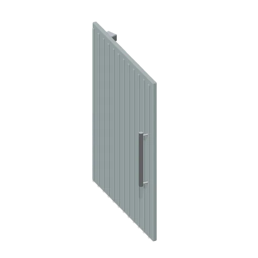 Grooved door front 600 (Fitted Kitchen and Bathroom Builder)