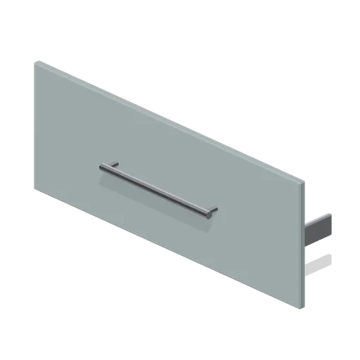 Pan drawer front 800 (Fitted Kitchen and Bathroom Builder)