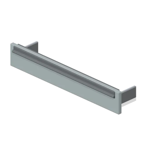 Plinth drawer front 600 (Fitted Kitchen and Bathroom Builder)