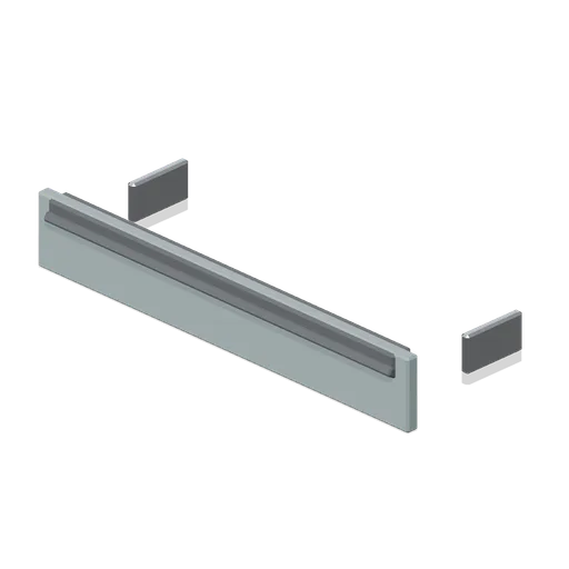 Plinth drawer front 600 (Fitted Kitchen and Bathroom Builder)