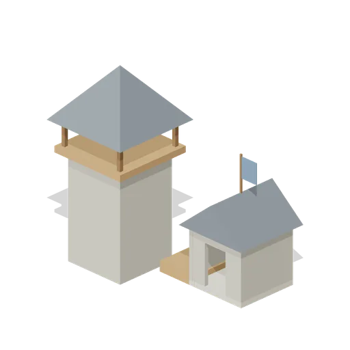 Arrow Tower Upgraded (Medieval RTS Faction Buildings)