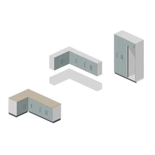 Fitted casework connector cases (Fitted Kitchen and Bathroom Builder)