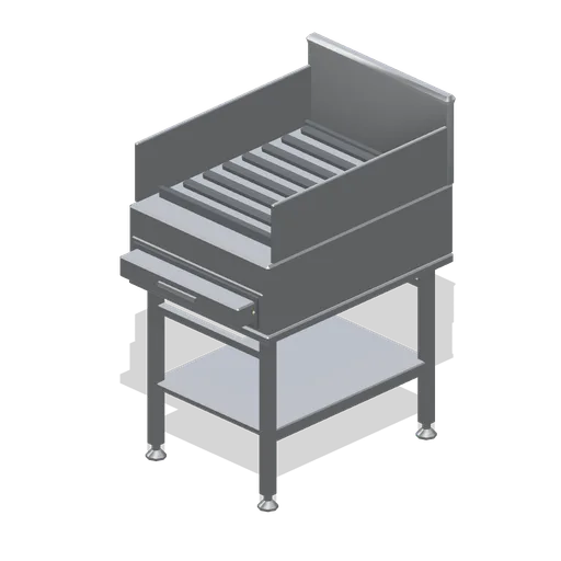 Chargrill on open stand (Restaurant Kitchen and Dining Room)