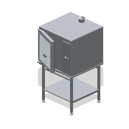 Convection oven on stand (Restaurant Kitchen and Dining Room)