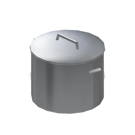 Stock pot with lid (Restaurant Kitchen and Dining Room)