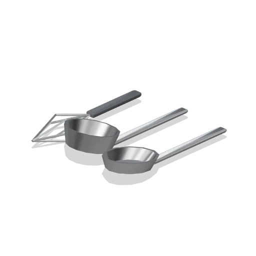Whisk and ladle set (Restaurant Kitchen and Dining Room)