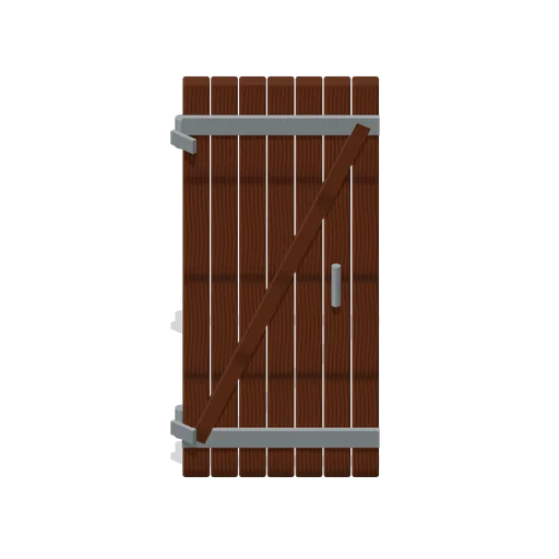 Door Braced Leaf (Modular Survival Base Builder)