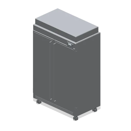 Upright refrigerator, two door (Restaurant Kitchen and Dining Room)