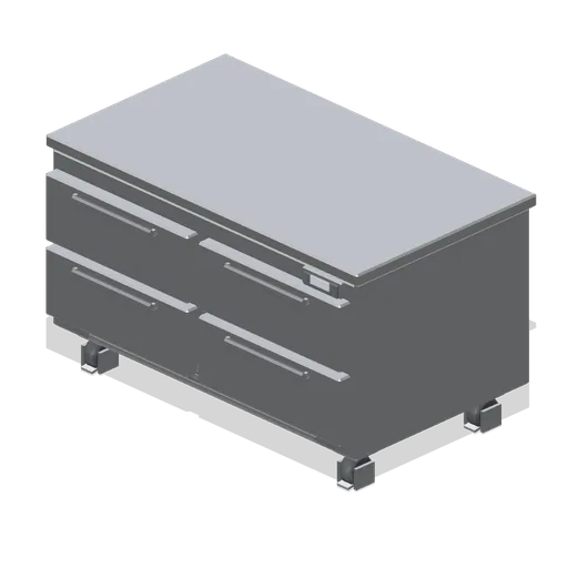 Undercounter fridge drawer unit (Restaurant Kitchen and Dining Room)
