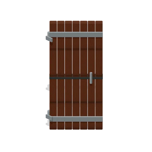 Door Split Stable Leaf (Modular Survival Base Builder)