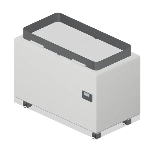 Commercial chest freezer (Restaurant Kitchen and Dining Room)