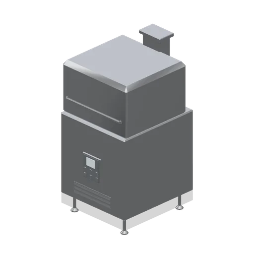 Pass-through dishwasher (Restaurant Kitchen and Dining Room)