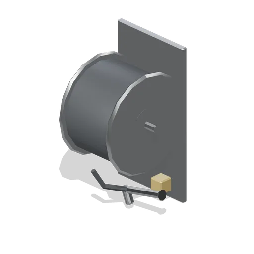 Wash-down hose reel (Restaurant Kitchen and Dining Room)