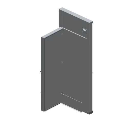 Walk-in door module, door open (Restaurant Kitchen and Dining Room)