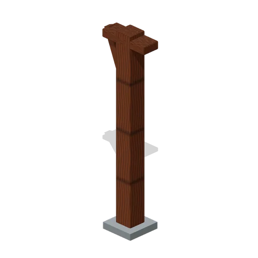Braced Knee Post (Modular Survival Base Builder)