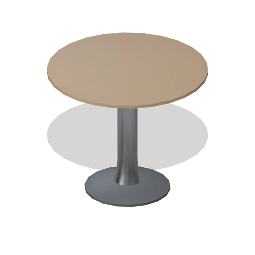 Four-cover round table (Restaurant Kitchen and Dining Room)
