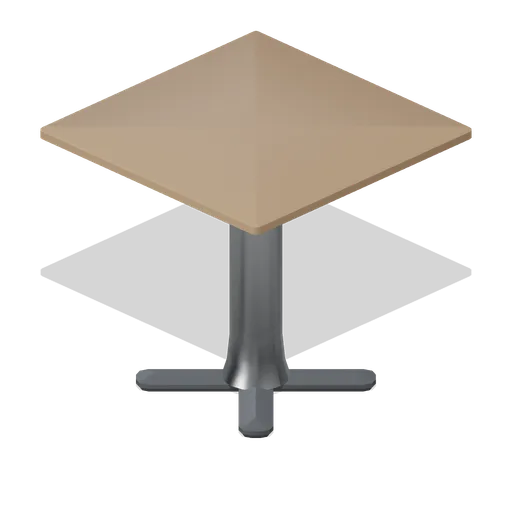Four-cover square table (Restaurant Kitchen and Dining Room)
